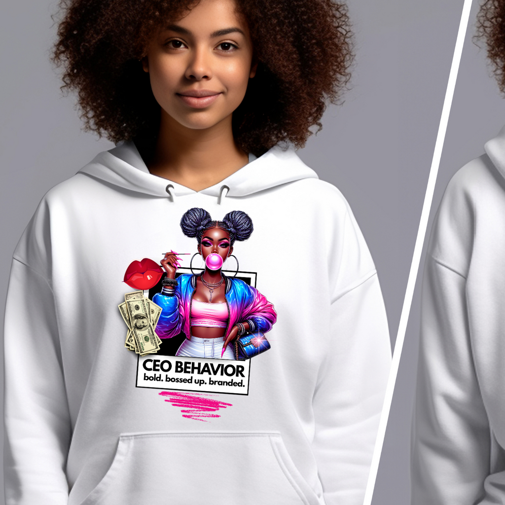 CEO Behavior Hoodie – That Print Life Studio Edition